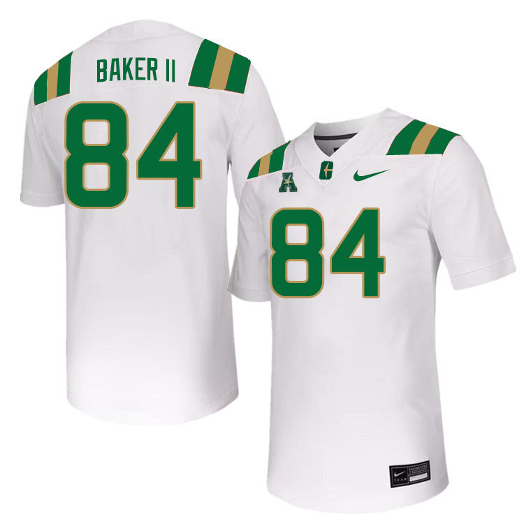 Charlotte 49ers #84 Malik Baker II College Football Jerseys Stitched Sale-White